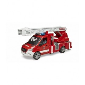 Carro de Bombeiros MB Sprinter com escada - Bruder Carro de Bombeiros MB Sprinter com escada - Bruder