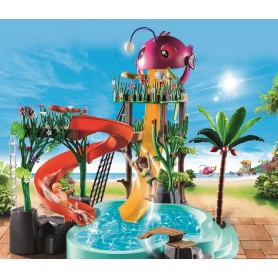 Playmobil Family Fun - Parque Aquático com Escorrega Playmobil Family Fun - Parque Aquático com Escorrega